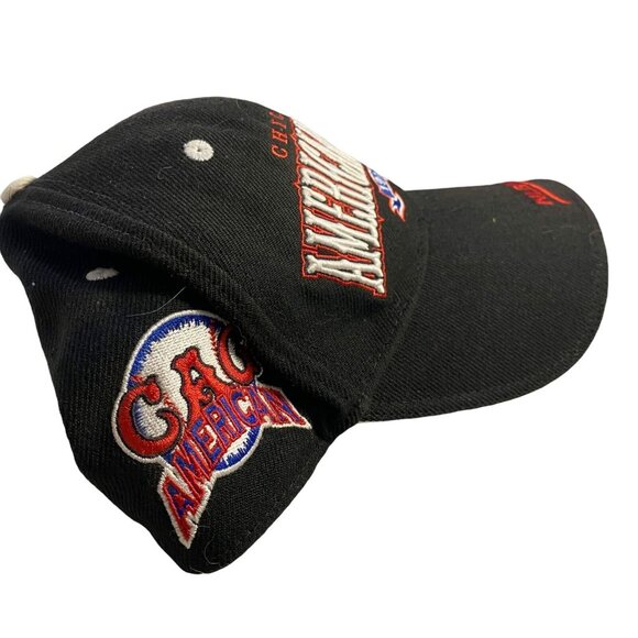 #4640 American Giants Chicago NLBM hat/cap black snap back Billings autographe - Picture 6 of 8